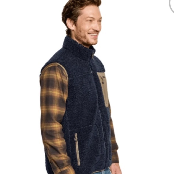 Orvis Sherpa Fleece Vest Medium - Picture 9 of 10